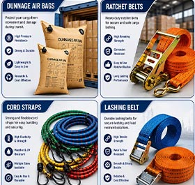 Industrial cargo packaging products by Royal Packaging Industries